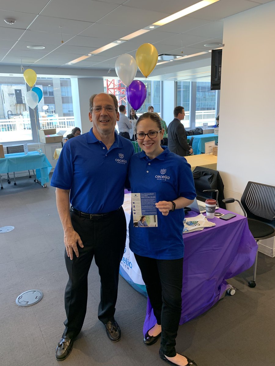 We're at <a href="/HealthfirstNY/">Healthfirst</a>'s Employee Spring Fair, 100 Church Street, NY.  Drop by the Cecelia Health stand to learn more about our solution and meet some of our fantastic team members!