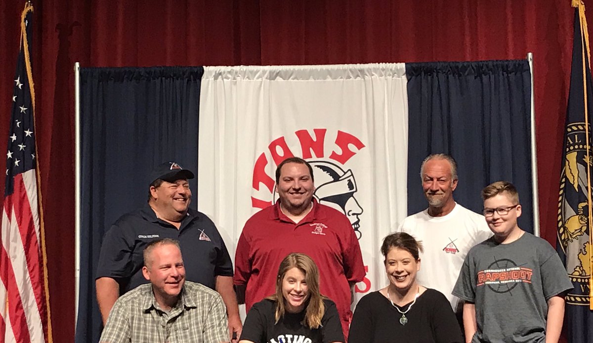 CollegeShotgun's tweet photo. Congratulations to Haley York who signed her letter of intent to become part of our Shotgun Sports Program! Haley is a member of the Norris High School Trap Team and we are excited to welcome her to our program!! #hastingscollege #shotgunsports #gobroncos https://t.co/yZKB9Wzb0Q