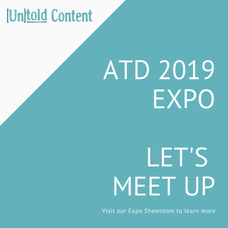untoldcontent's tweet photo. Why is writing training important? Because grammar matters - meet with our training services team at the @atd conference to learn more - https://t.co/is4X5oTo2R
#writingtraining #atd2019 #training #grammarmatters https://t.co/Qvtwwc9fnA