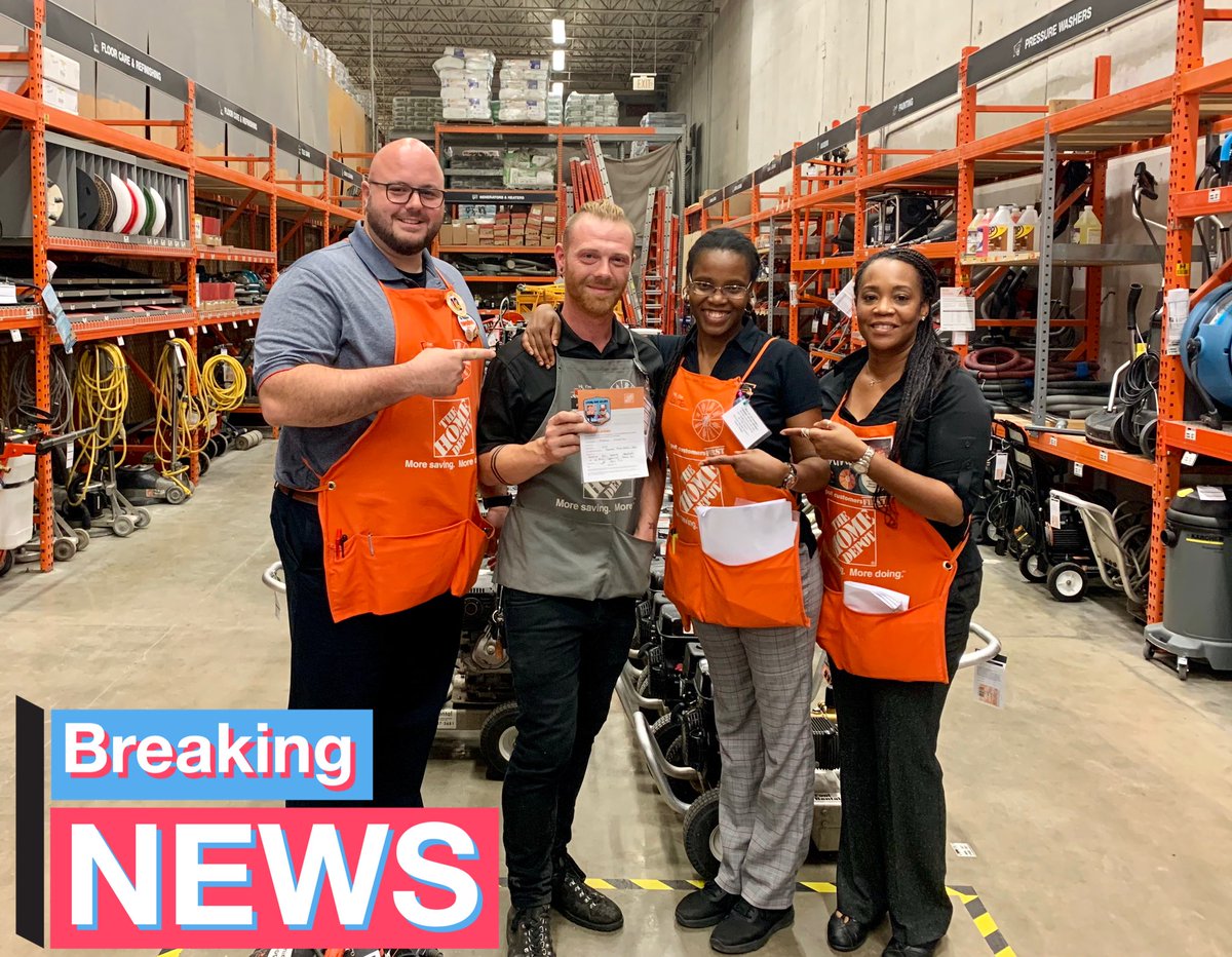 pablo8750's tweet image. Michael is doing and amazing job driving standards in his Tool Rental department! @6310Homedepot Great job to the entire TR team in KEEPing our Orange Promise! Wow! 🍊💪💯@LAQuintanilla1 @ToiEvans @ShineldaM @anandsingh1210 @RubenRo48457043 @JacobRobertsTHD