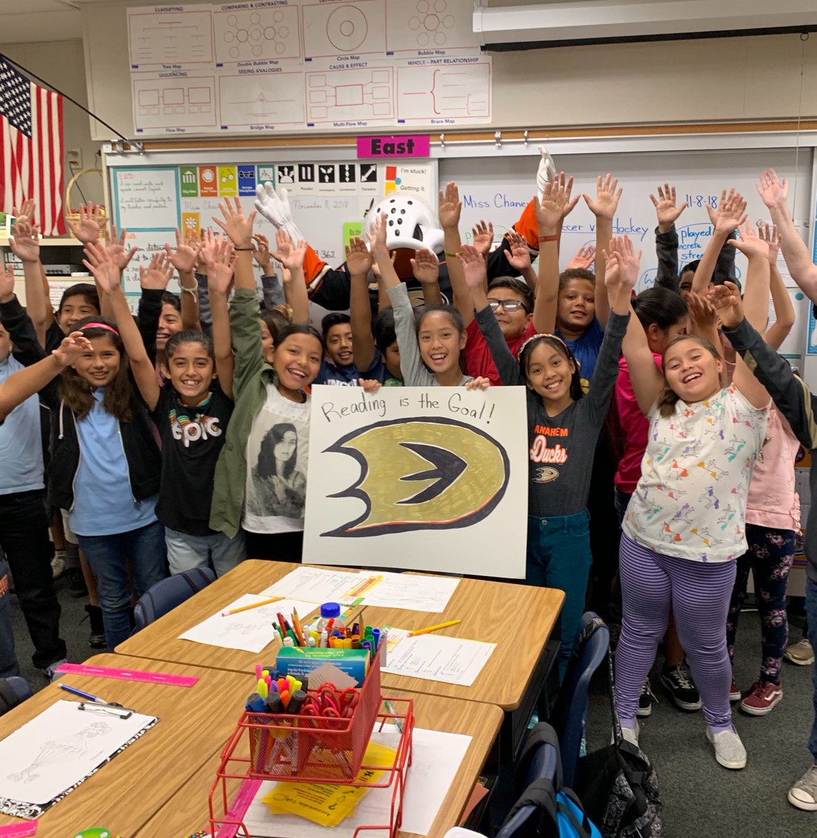Ducks_SCORE's tweet photo. 11 million minutes read from 345 classrooms, what a year it was for #ReadingIsTheGoal! 📚 https://t.co/utZX1qJCia