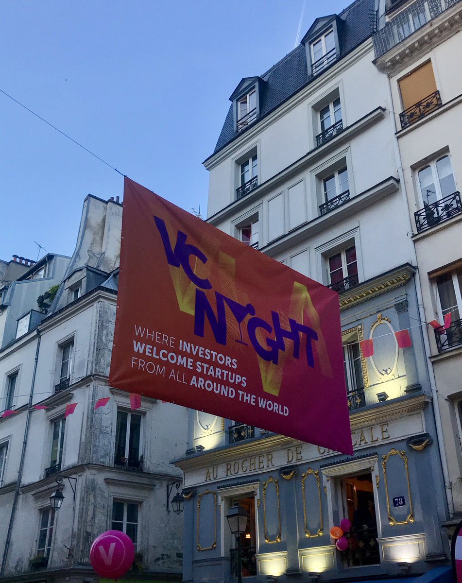 Awesome event in Paris #vcnight #startup pre-VivaTech <a href="/2hire_io/">2hire</a>