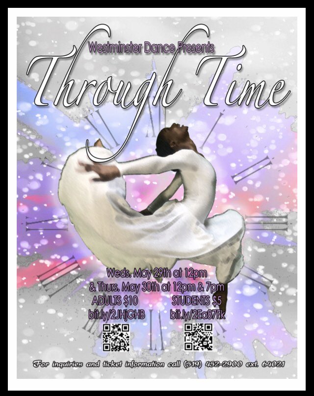 Our posters for the @WestminsterSS Dance Show are all set! Thank-you to <a href="/Mr_CantBeWrong/">Mr. R. Cantelon</a> for your hard work on the design, and to our very own Jasmine for being our beautiful model! Tickets are available online now, or through the Dance Office starting next week!