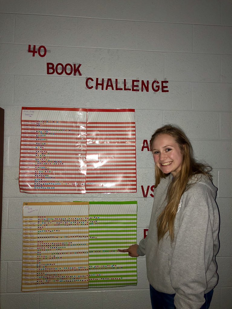 Oh wow! Lillie reached 40!  When I watched this girl read, it gave me chills. She would smile big, cover her mouth in surprise, and sometimes wipe away a tear. She gets it💕 @Lillie_Brooke_H #40bookchallenge @Andrea1981 @DMSDragons @_ambermpotter