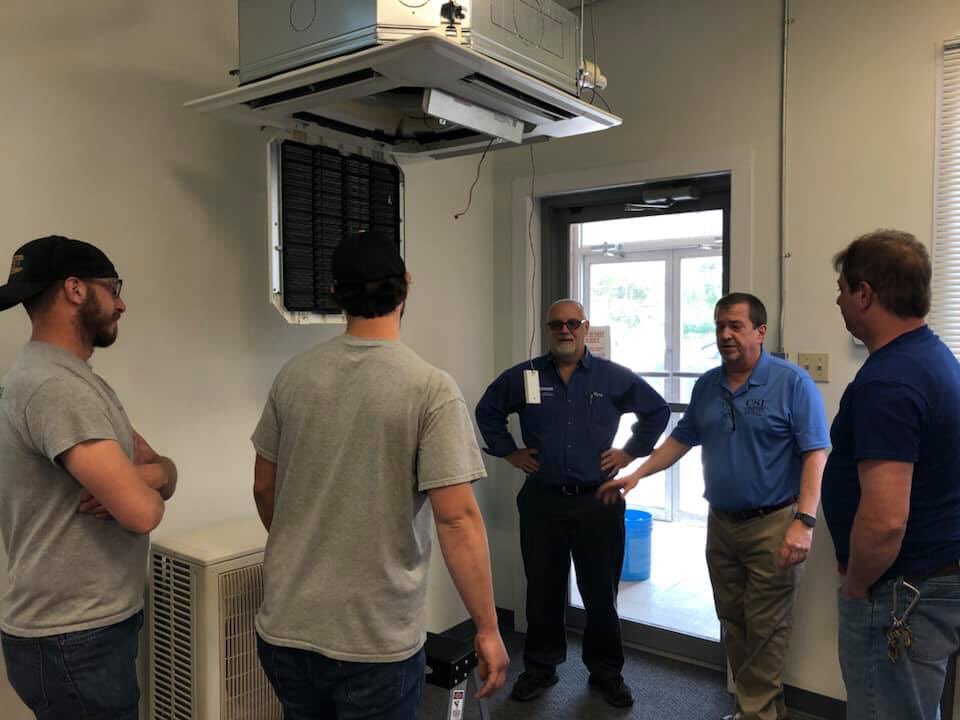 CSIpgh's tweet photo. Thank you to everyone who attended the @MitsubishiHVAC M&amp;P (2-Day) Training this week at our East branch!

The course provided the in-depth knowledge and skills needed to install and troubleshoot Mitsubishi Electric’s M&amp;P Series systems! https://t.co/5ysVqzix1o
