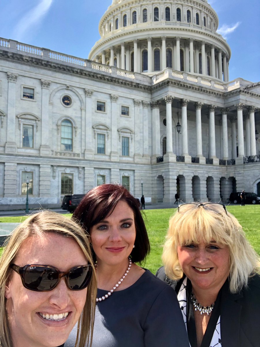 hollyma75's tweet photo. AONL Advocacy! Meeting with representatives and senators. #AONLAdvocacy #nurseleaders @IUHealthTeam https://t.co/Rssx8GSq1L