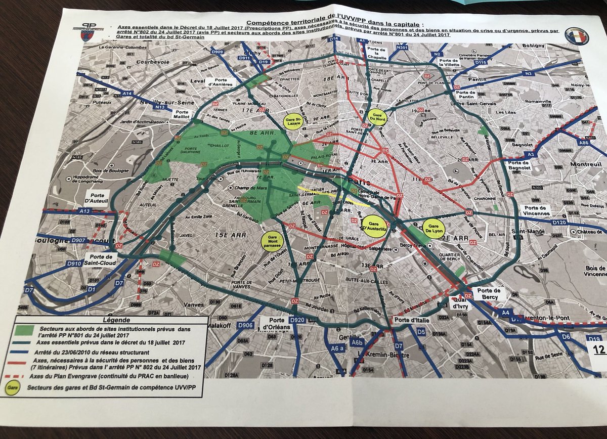This will blow your mind — have you wondered how  #Paris, with smart, creative leaders like  @Anne_Hidalgo &  @C_Najdovski, could still have so many key roads that feel like “car sewers?” Because DESIGN of those key roads are controlled by the Police! And ALL roads were until 2018!