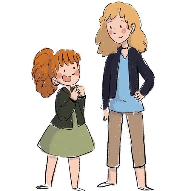 Been trying to draw older kids/teens in my style, so here's two sisters I sketched a while ago and decides to finish! #artistofinstagram #digitalart #procreateart #procreateapp #applepencil #ipadpro #kidlitartist #kidlitwomen #kidlit #childrensbookillust… bit.ly/2Wd9xZX