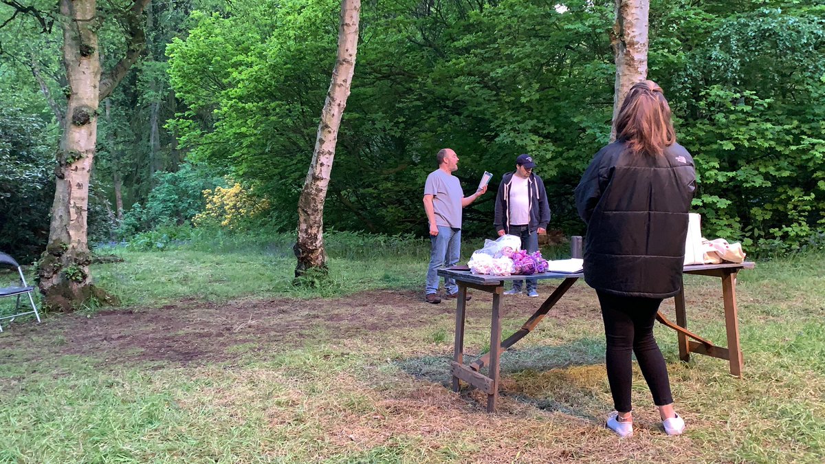 Rehearsals well under way. Tickets from <a href="/The_Garrick/">Lichfield Garrick 🎭</a>. Performances 19th - 22nd June under the stars!