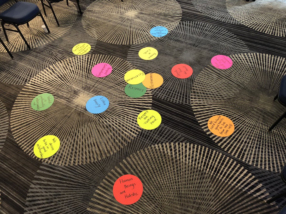 miriam_e_miller's tweet photo. Thanks @BrendaM_SFU and @PREVNet for a morning exploring #restorativejustice, circle pedagogy, and children’s right to play. #PREVNetconf https://t.co/hjbDwbvqbU