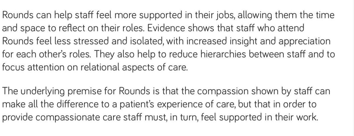 Smith7Pauline's tweet photo. @Prerana_Issar  @PointofCareFdn 
Lots of NHS organisations using #SchwartzRounds supports compassionate leadership and care @ASPHFT made this film https://t.co/CqEhElHm4F https://t.co/85YoyDgvxp