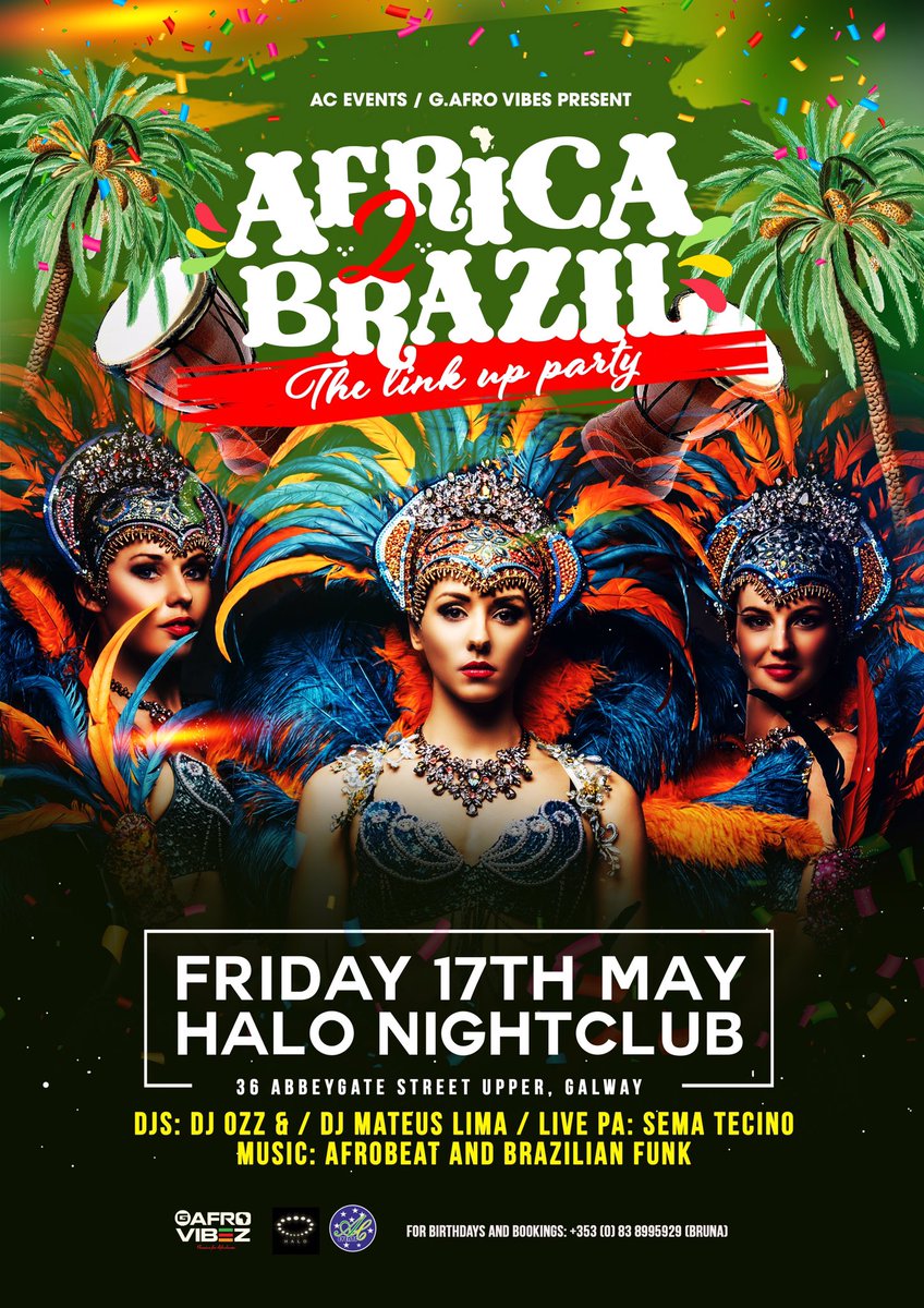 djozzg's tweet photo. This Friday May 17th at Halo nightclub Galway. A party NOT to be missed! https://t.co/pZ1DAiBq2T
