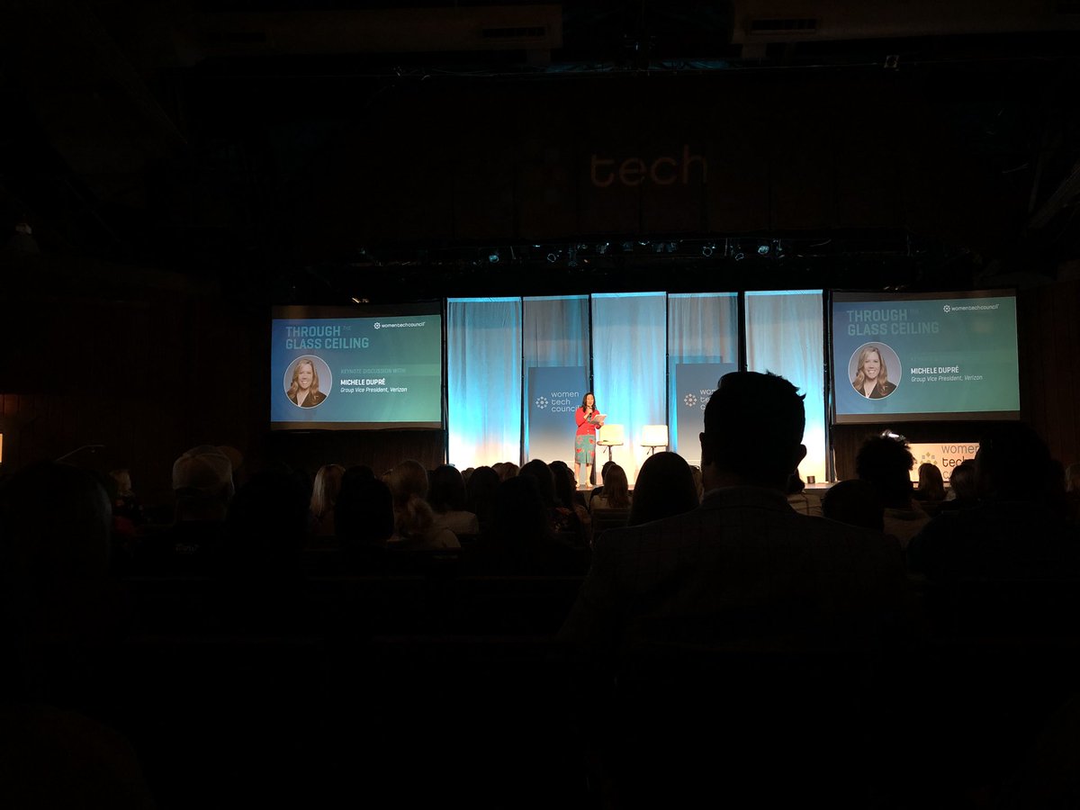 sydkeddington's tweet photo. Blown away by all the incredible women changing the landscape in tech, business, entrepreneurship, and beyond at #WomenTechCouncil #BeTheChange 👊🏼👊🏼👊🏼 @cydtetro 

“Diversity comes in thought, who we are, and where we came from.”
-Michele DuPre https://t.co/BLuAjDTImI