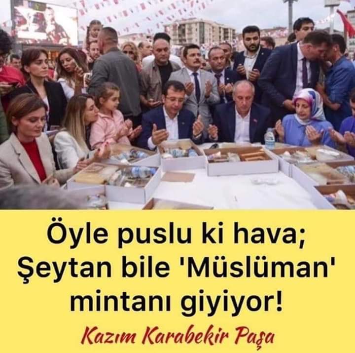 Sevdali0029's tweet photo. #Trabzonlulardan
#TevfikGöksu
#KutluMücadele
#OnlarÇalarAKPartiYapar
Şeytan dahi fistan giymiş 
Allah c c düşmanları iftar katılmış çokmu https://t.co/beUKdO2Wi8