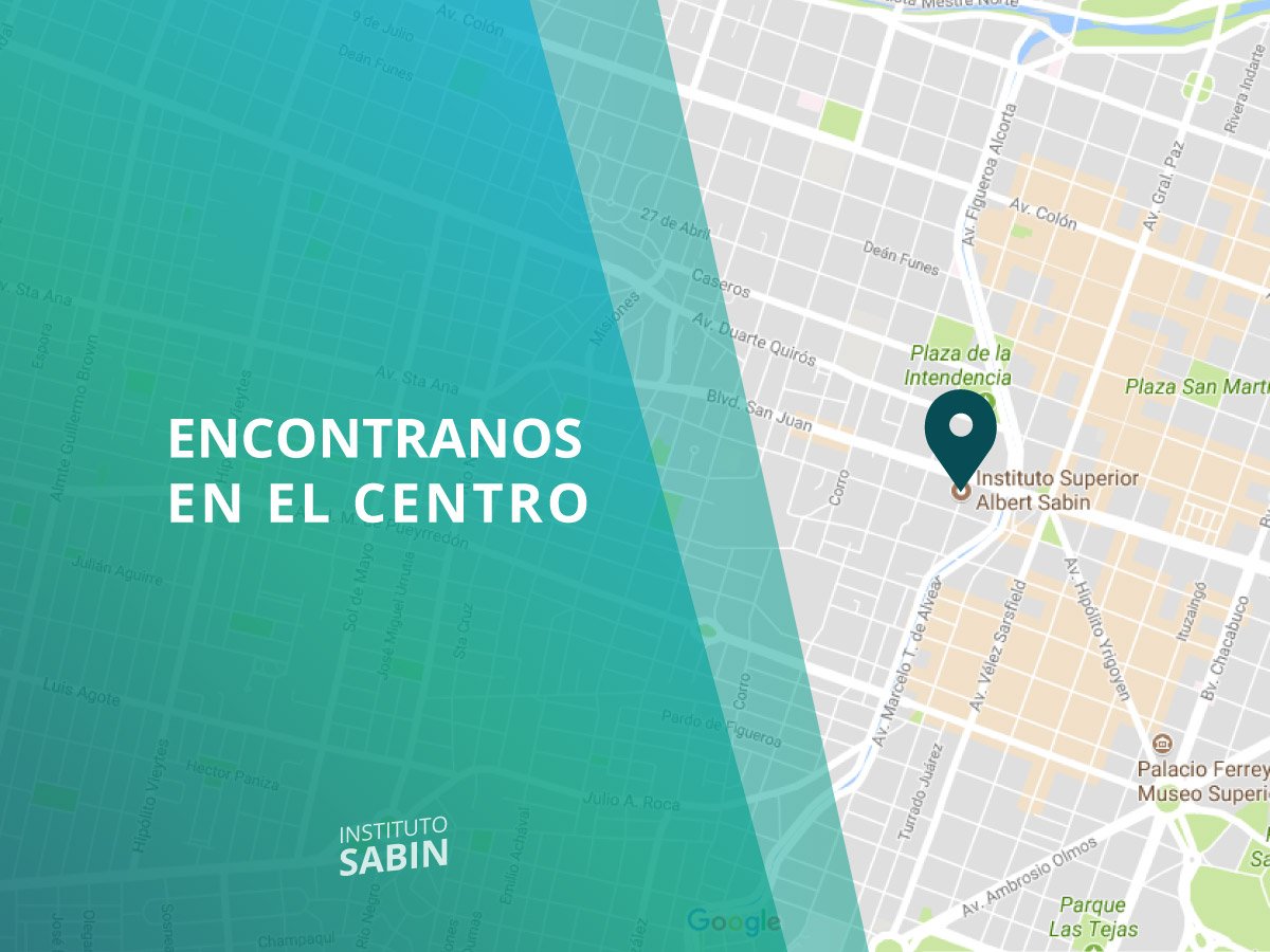 Instituto_Sabin's tweet photo. ▶ ¿Dónde se dictan los cursos y las carreras? 

La sede del Instituto Sabin se encuentra en la zona céntrica de la ciudad de Córdoba, en Ayacucho 442, a metros de Patio Olmos. https://t.co/aa9YMuInss