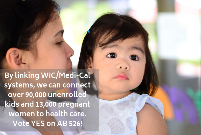 KidsPartnership's tweet photo. DEADLINE TODAY:
Tell your members to vote YES on AB 526, linking WIC to Medi-Cal to streamline enrollment for kids & pregnant moms. Let's make sure our systems work for families!
Sign on TODAY -
https://t.co/ALoqGmNLZg & #SupportAB526! https://t.co/TujfHseF4p
