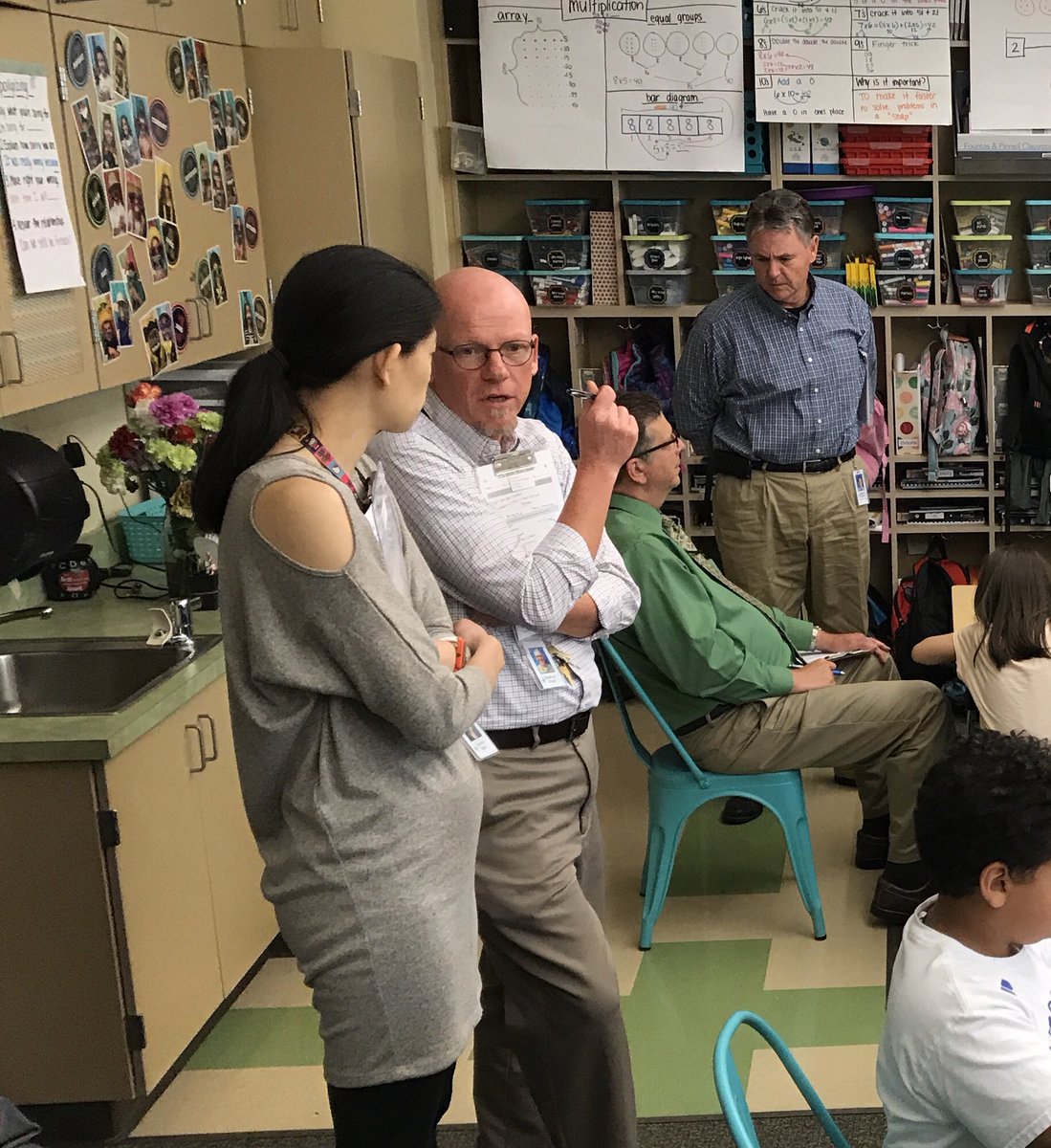 Maureen0411's tweet photo. Principals seeing Fountas &amp; Pinnell in action, learning and reflecting on instructional leadership. https://t.co/NrTLBq9Fp5