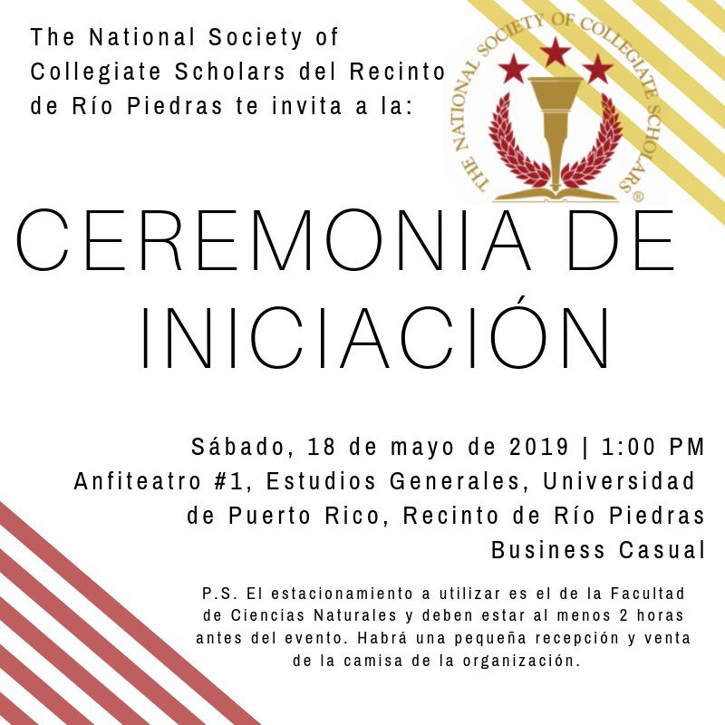 nscsuprrp's tweet photo. En el conteo regresivo.... -4 días

¿Nuestros miembros están preparados para su ceremonia de iniciacion?

#InductionCeremony2019 #NewMembers #NSCS https://t.co/aaaOwCrKYJ