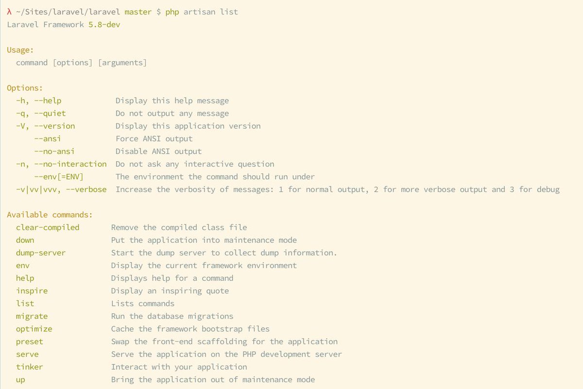 driesvints's tweet photo. As a tip by @Anahkiasen my Terminal is now powered with zplug. Using a custom version of the minimalist theme: https://t.co/AaBNjQJV3F

My dotfiles can be found here: https://t.co/j68tx7NgCw

#dotfiles #zsh #zplug #terminal https://t.co/E4yejLHf6W