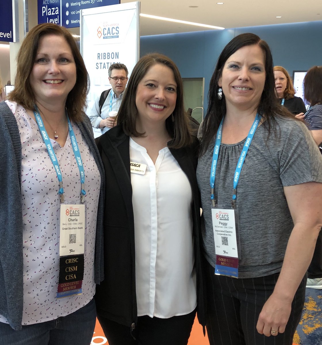isaca_sgf's tweet photo. Was great volunteering at #NACACS with Melissa @ISACANews! https://t.co/bt16T1Ec5n