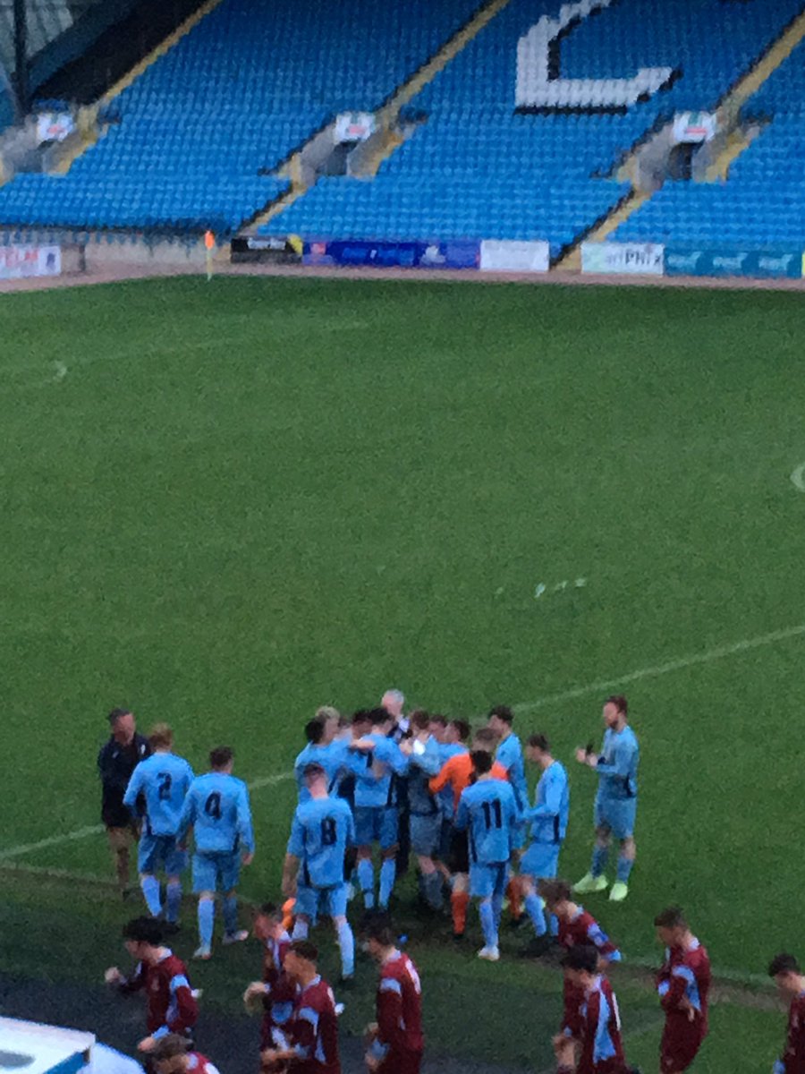 CarlisleCityRes's tweet photo. Well done to City Under 18โs 4-1 winners and commiserations to Harraby Catholic @CarlisleCityFC https://t.co/7emMfX81zB