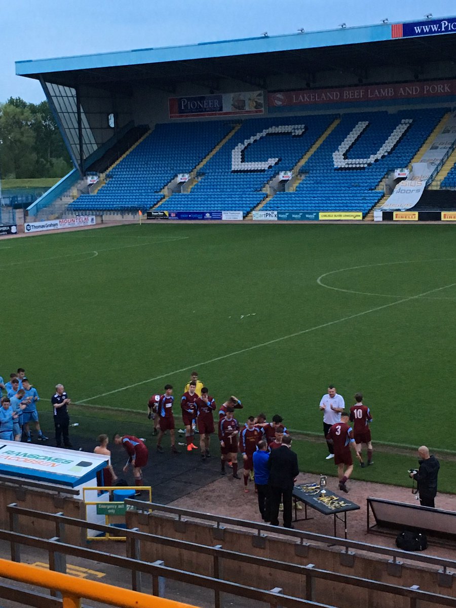 CarlisleCityRes's tweet photo. Well done to City Under 18โs 4-1 winners and commiserations to Harraby Catholic @CarlisleCityFC https://t.co/7emMfX81zB