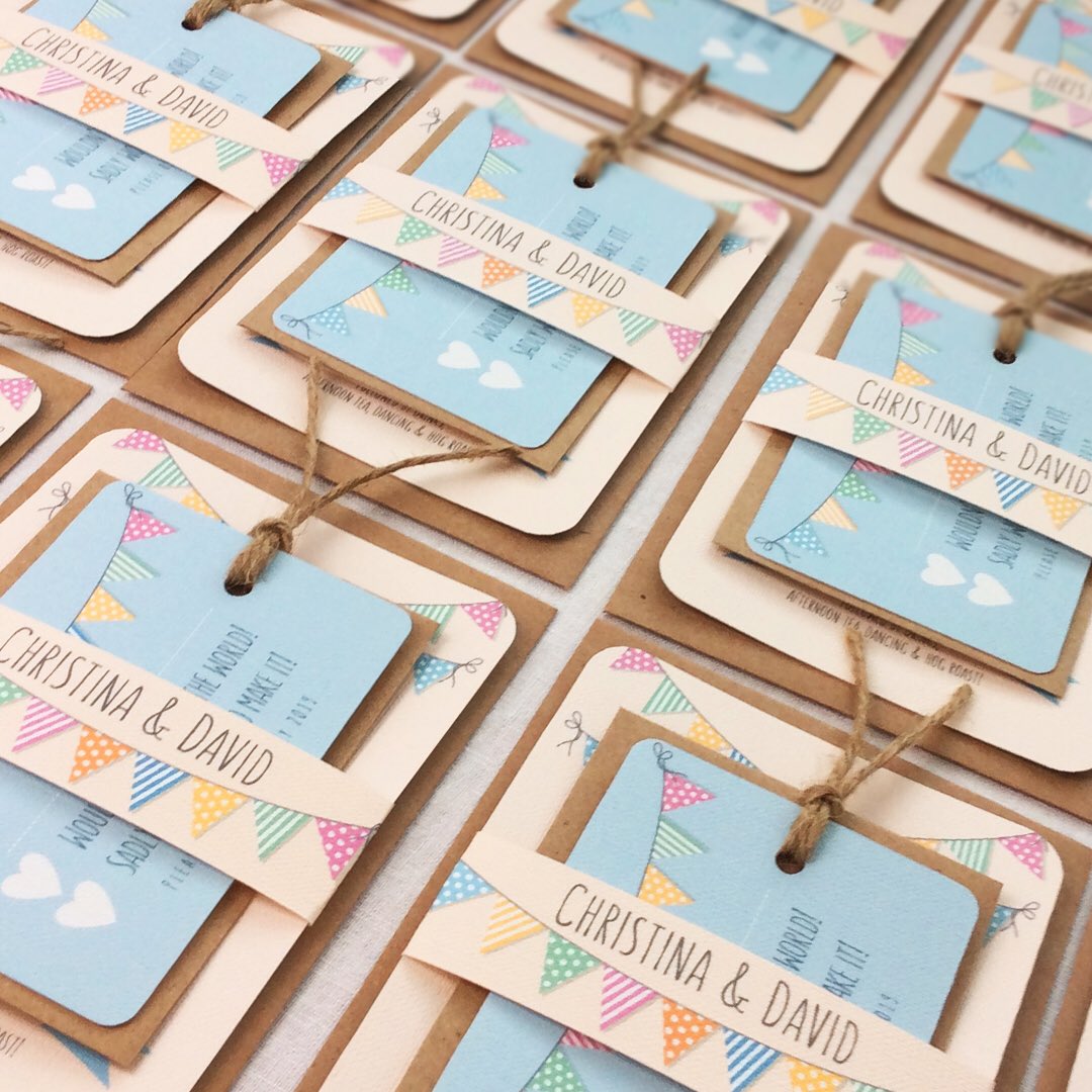 MyPWD1's tweet photo. No minimum order! Free UK postage. Wedding Stationery a different way... #WeddingHour https://t.co/4yLVhUWnFa