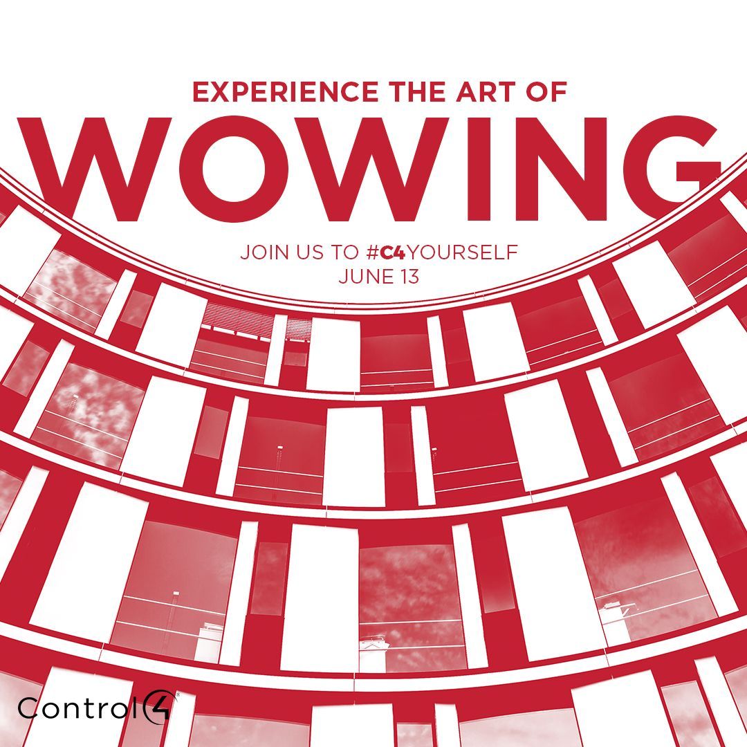 ProStreamDigi's tweet image. Experience the Magic of a Truly Smart Home. Join us June 13th for our big #C4Yourself Event! RSVP Here: buff.ly/2W318rQ