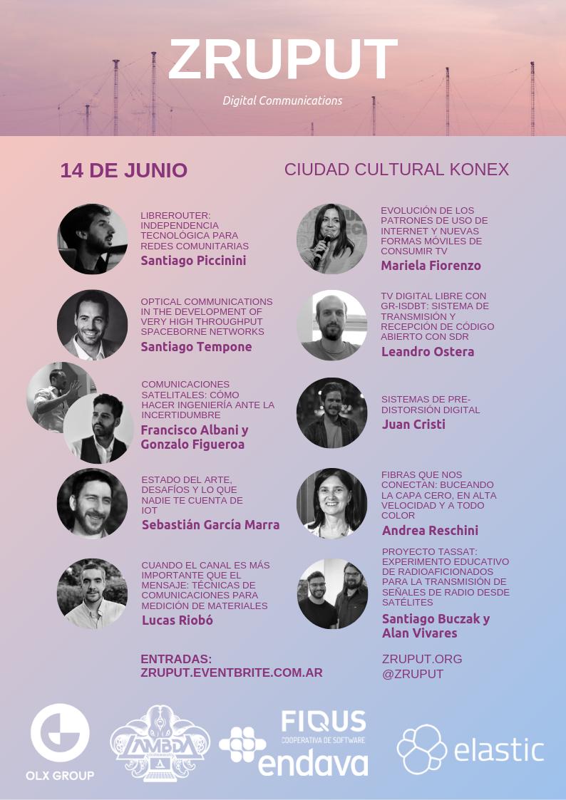 CCKonex's tweet photo. Se viene @zruput la primera conferencia de Comunicaciones Digitales de la Argentina. 

Satélites, celulares, TV, comunicaciones ópticas, Internet of Things y más.

📆 Viernes 14/6 a las 9 hs. 
🎫 https://t.co/LMZmUkpYEn https://t.co/iEsCTtv4vj