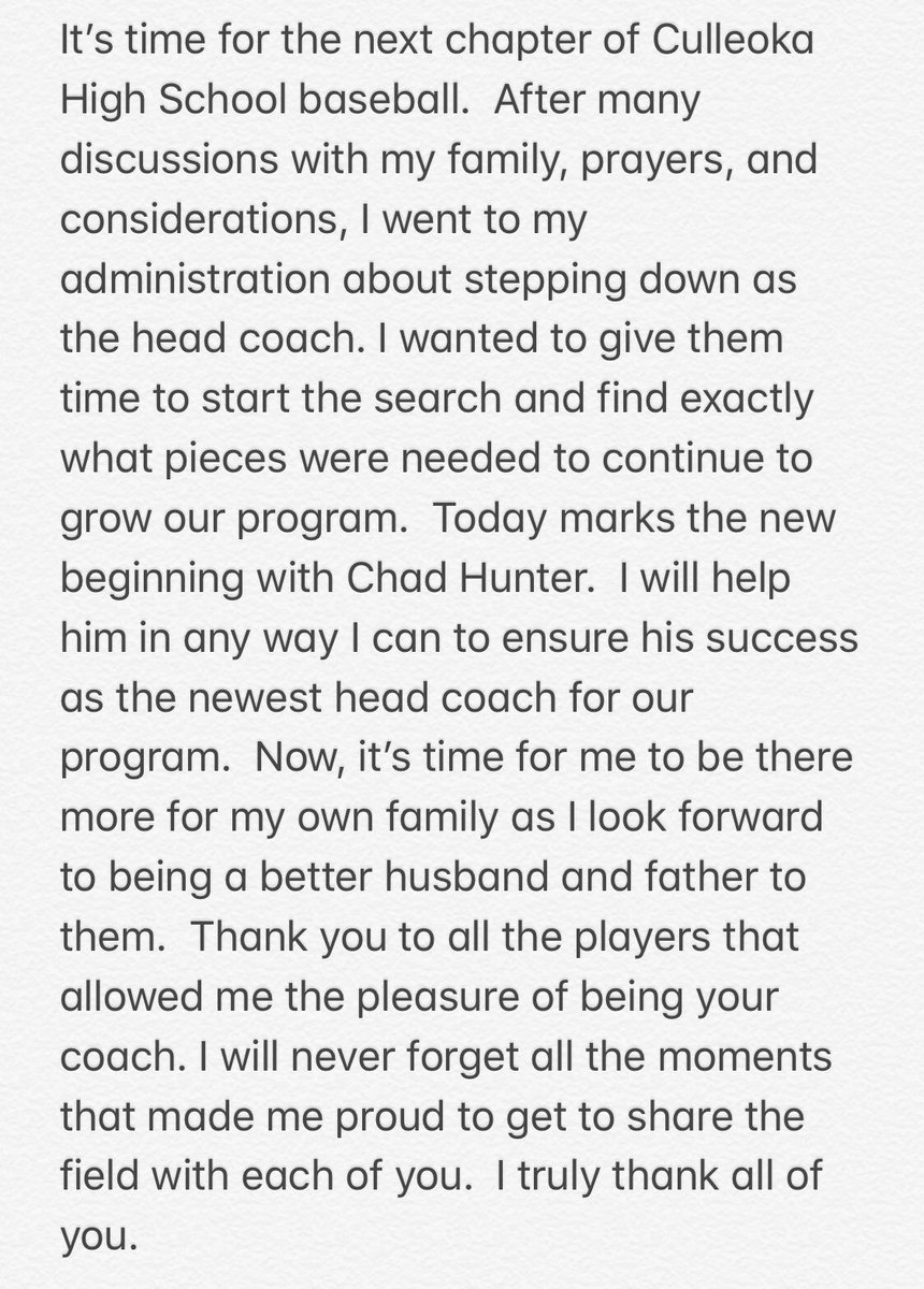 cullybaseball's tweet photo. To everyone who has played for me, to all the coaches who have helped and competed against me, and to my wife and kids who have shown unconditional love and support to allow me to stick around baseball for the last 14 years...this is for you. Thank you. - Adam Hendrix https://t.co/rWox18jyDB