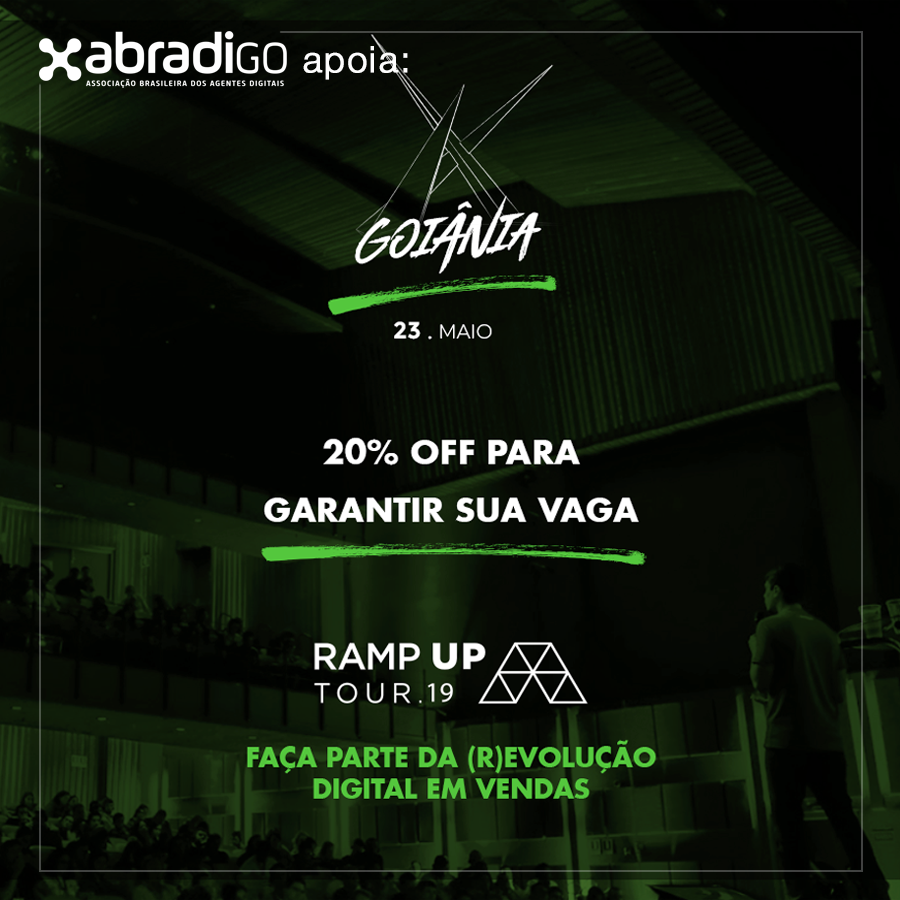 abradigo's tweet photo. Daqui a 01 semana estaremos em peso no Ramp Up Tour Goiânia! Ainda não garantiu a sua vaga? Como apoiamos o evento temos uma condição de 20% off, entre em contato conosco. ;)

Associe-se, venha para a ABRADI-GO!

#mercadodigital #associação #associativismo #abradi #abradigo https://t.co/tRlPvioaFO