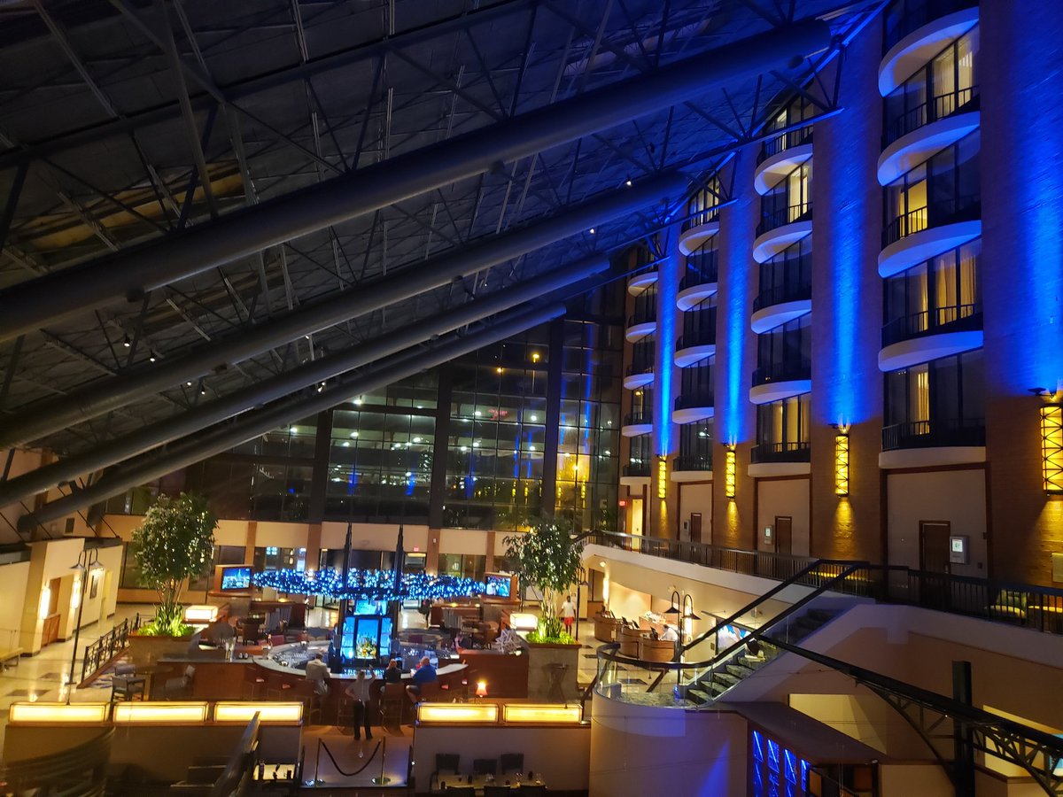 TeenWorld78's tweet photo. A great view of the city across the Monongahela River and a great view of the hotel lobby can both be yours at the @Sheraton_PGH if you attend #bqfnats2020 in #Pittsburgh. 😍 https://t.co/Q885i2GS6N