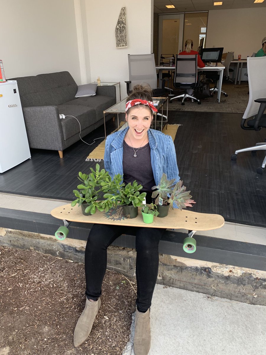 Holly, our lead graphic designer and Proud Plant Parent of four.