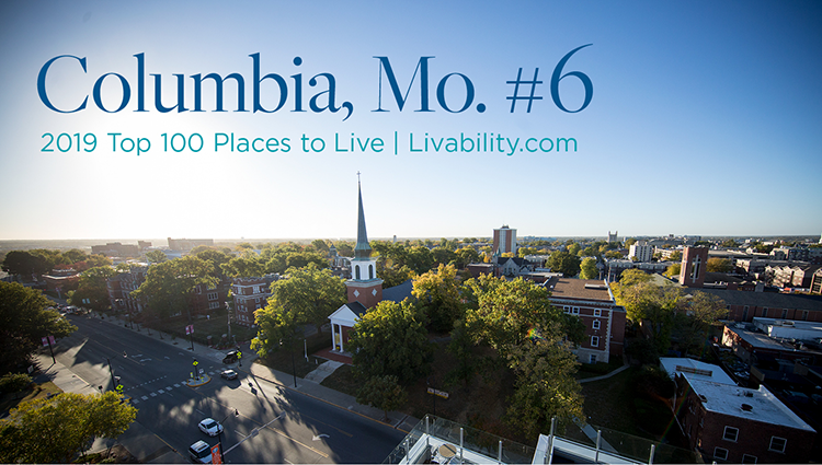 stephenscollege's tweet photo. Columbia, Missouri (the home of @stephenscollege ), has been named No. 6 on the https://t.co/Q5UDy6rJf5 2019 “Top 100 Best Places to Live” list. https://t.co/UISzcqj2oH https://t.co/oWOqKXpzFQ