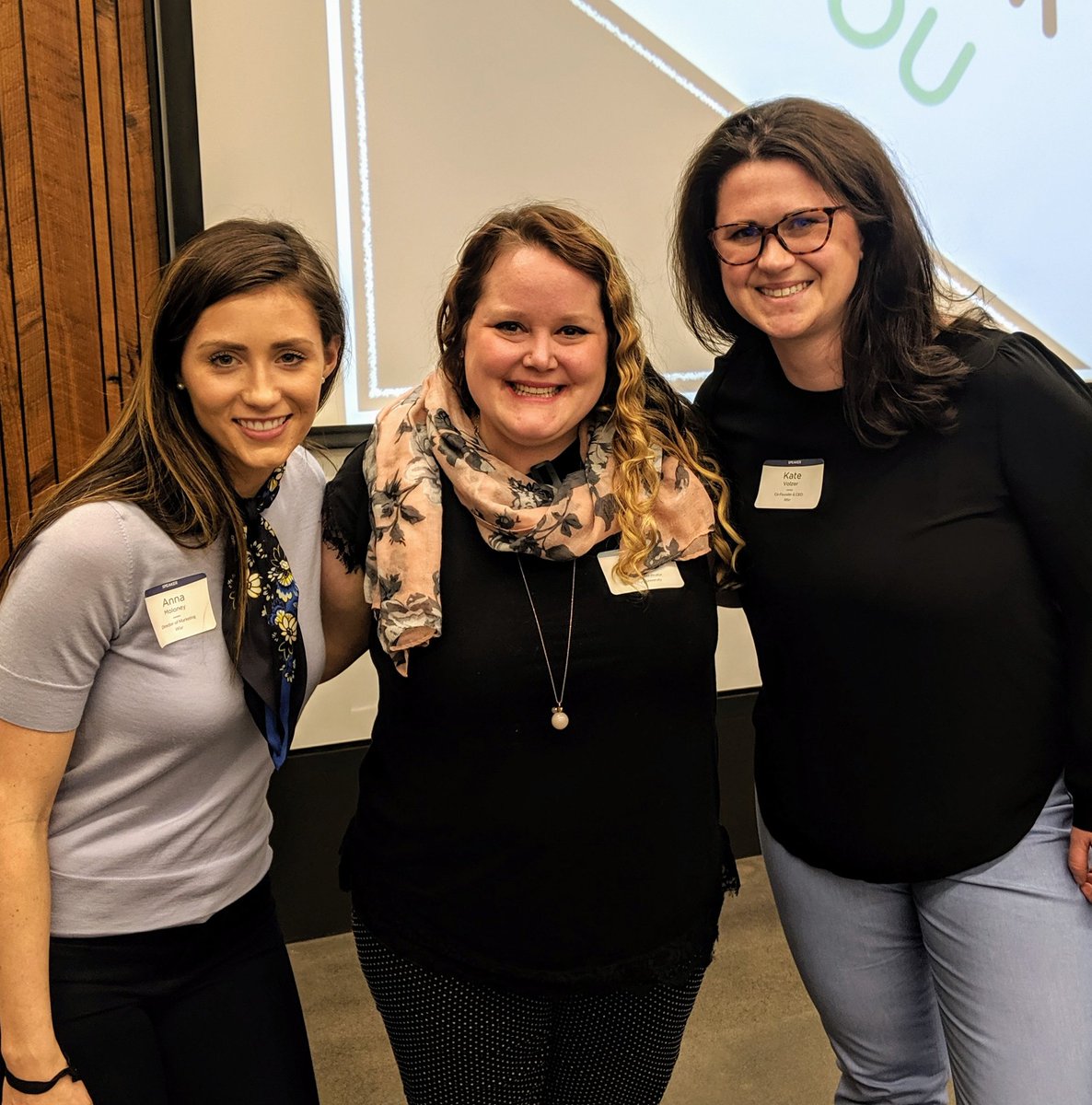 Augsburg University women showed up for #HIGHER2019 -- a leadership summit held in St. Paul where women in higher education workshop ideas and ways to elevate themselves. It was a delight to witness women raising each other up. #WomenInLeadership