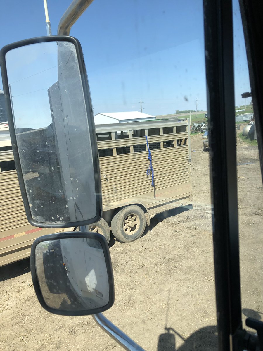 DJBuseman's tweet photo. Ever have a moment where you stop and think, “Dang I hope there wasn’t a horse tied on when I left”? #LongSpring https://t.co/JjaU55FfTh