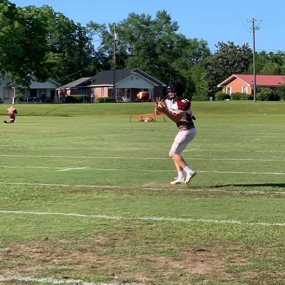 NBHSFB's tweet photo. Working hard to get ready for Elba this Friday night! #ALLIN4NB #StrongerTogether https://t.co/JvUY8dmsG5