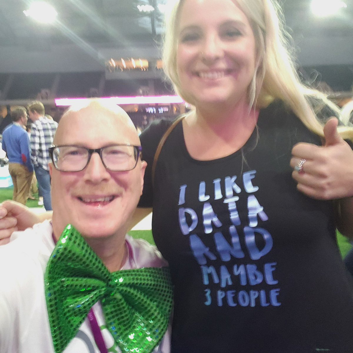 QlikDork's tweet photo. I like #Data and 3 people as well.  You are 1 of them. #Qonnections https://t.co/vLC1XoXRuj