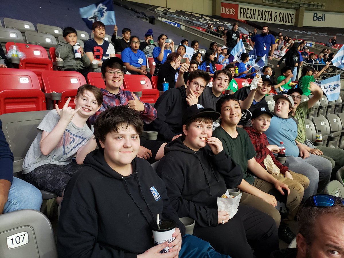 TechEdDarnel's tweet photo. @LakeTrailSchool @BoysClubNetwork students enjoying a @WhitecapsFC game. What a  great day for our kids!! https://t.co/SV9GB4bbEQ