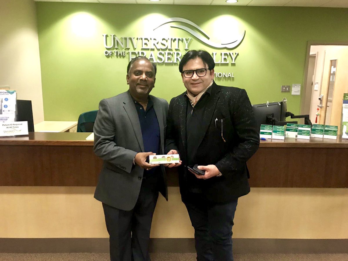 Welcoming Mr Prince Chopra Vice Chairman of St Soldiers Group, Punjab