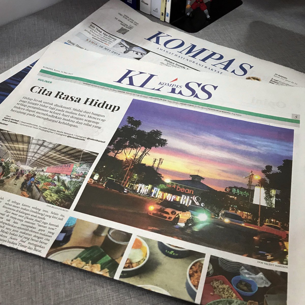 Kompas KLASS (@kompasklass) on Twitter photo Alam Sutera kaya akan kuliner. Baca lebih lengkap bagaimana <a href="/AlamSuteraInfo/">Alam Sutera</a> mengembangkan kawasan yang tak luput menyuguhkan gaya hidup dan pengalaman kuliner yang komplet dalam Kompas Klass hari ini (16/5/2019). Ditulis oleh Valent Hartadi dan Brian D Sumito. Alam Sutera kaya akan kuliner. Baca lebih lengkap bagaimana <a href="/AlamSuteraInfo/">Alam Sutera</a> mengembangkan kawasan yang tak luput menyuguhkan gaya hidup dan pengalaman kuliner yang komplet dalam Kompas Klass hari ini (16/5/2019). Ditulis oleh Valent Hartadi dan Brian D Sumito.
