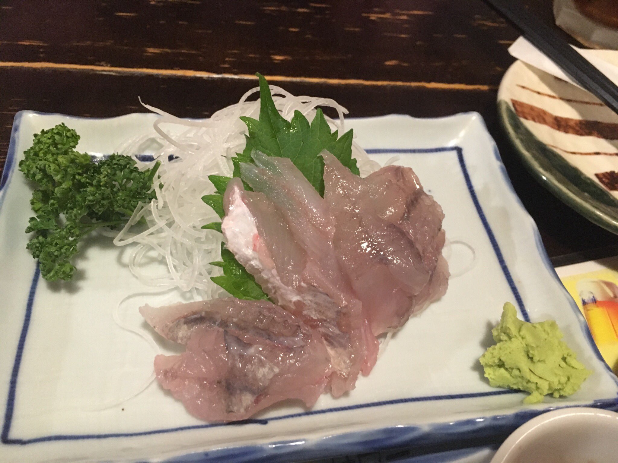 もりさとchan Staff 公式 昨晩は 函館ふさやにて 人生初ほっけの刺身 ドンコの刺身 カジカの刺身 ふさや 函館 ドンコ刺身 カジカ刺身 ホッケ刺身 T Co Jgyv0h0yfu Twitter
