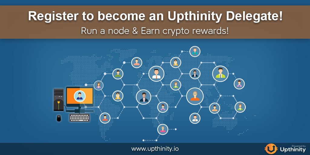 Upthinity's tweet image. You can actually Earn, Support, and Grow. Become an Upthinity Delegate, gain access to run a node that validates transactions helping to secure the network and be rewarded with crypto for your efforts. Register today! forms.gle/3agnM2nhRn8mFm…

#blockchain #crypto #DPOS  #BTC #XRP