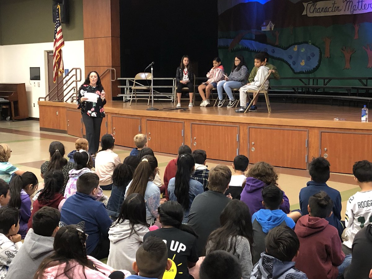 LAESPrincipal's tweet photo. Student Council elections this morning. And the winners are...#Leadership #ROARModels #LAESrocks https://t.co/YHmWAu5Ifh