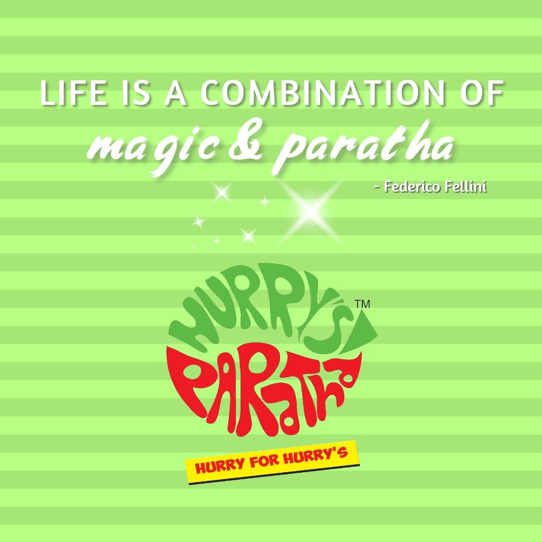 Food quote of the Day...
#HurrysParatha #HurryForHurrys #paratha #food #foodie #foodporn #indianfood #yummy #foodgasm #foodphotography #breakfast #desifood #delicious #pizza #tasty #foodlover #foodstagram #foodtalkindia #india #nomnom #northindianfood #chai #foodiesofinstagram
