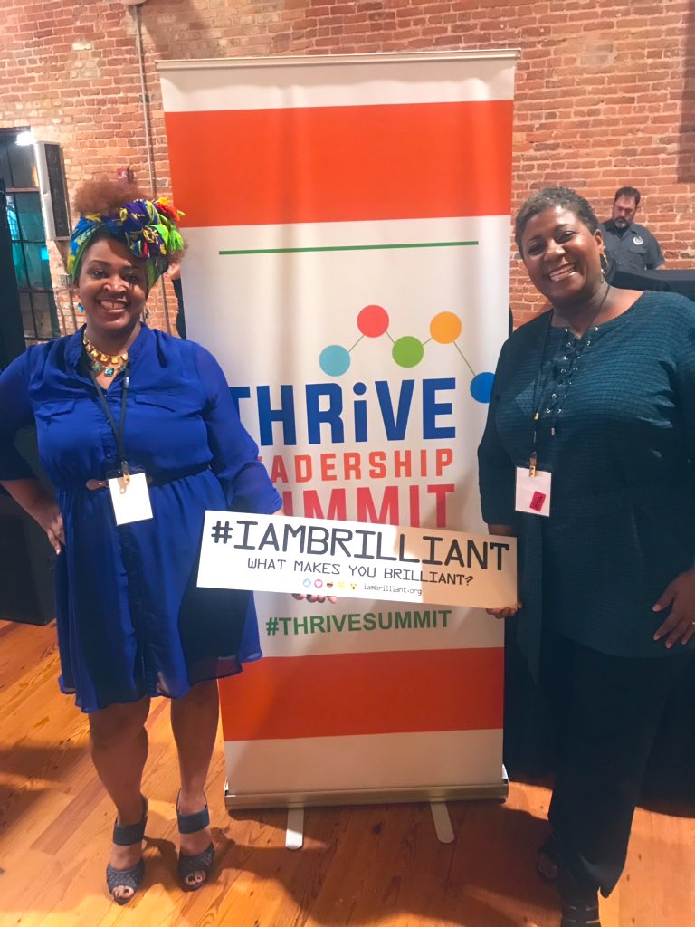 IAmBrilliantUR2's tweet photo. 2019 THRiVE Leadership Summit #THRiVESummit ✖️ #IAmBrilliant https://t.co/xPI93bTQPM