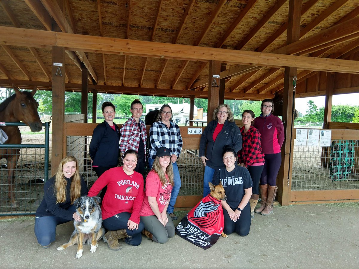 ForwardStride's tweet photo. Let's go @trailblazers Our staff is rooting for #RipCity!

#RipCity #goBlazers #Blazers #Trailblazers #PortlandTrailblazers #WesternConference #basketball #lillardtime #therapeuticriding #therapyhorses #OregonNonprofit #PortlandNonprofit https://t.co/DPryMbjrqS