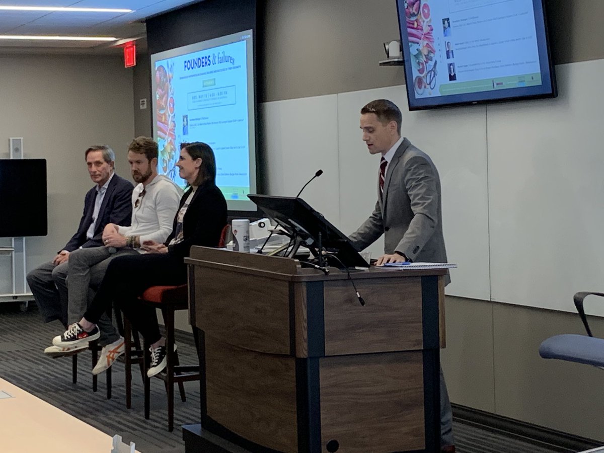 OUPubPrivPart's tweet image. Dr. Marcus Wolfe introducing an incredible panel of speakers for the first Founders &amp;amp; Failures discussion - Jonathon Stranger (Chef/Owner), Hank Kraft (COO of Hal Smith Restaurants) and Rachel Cope (Founder/CEO of 84 Hospitality Group).  @OU_MBAOKC @OUInnovationHub