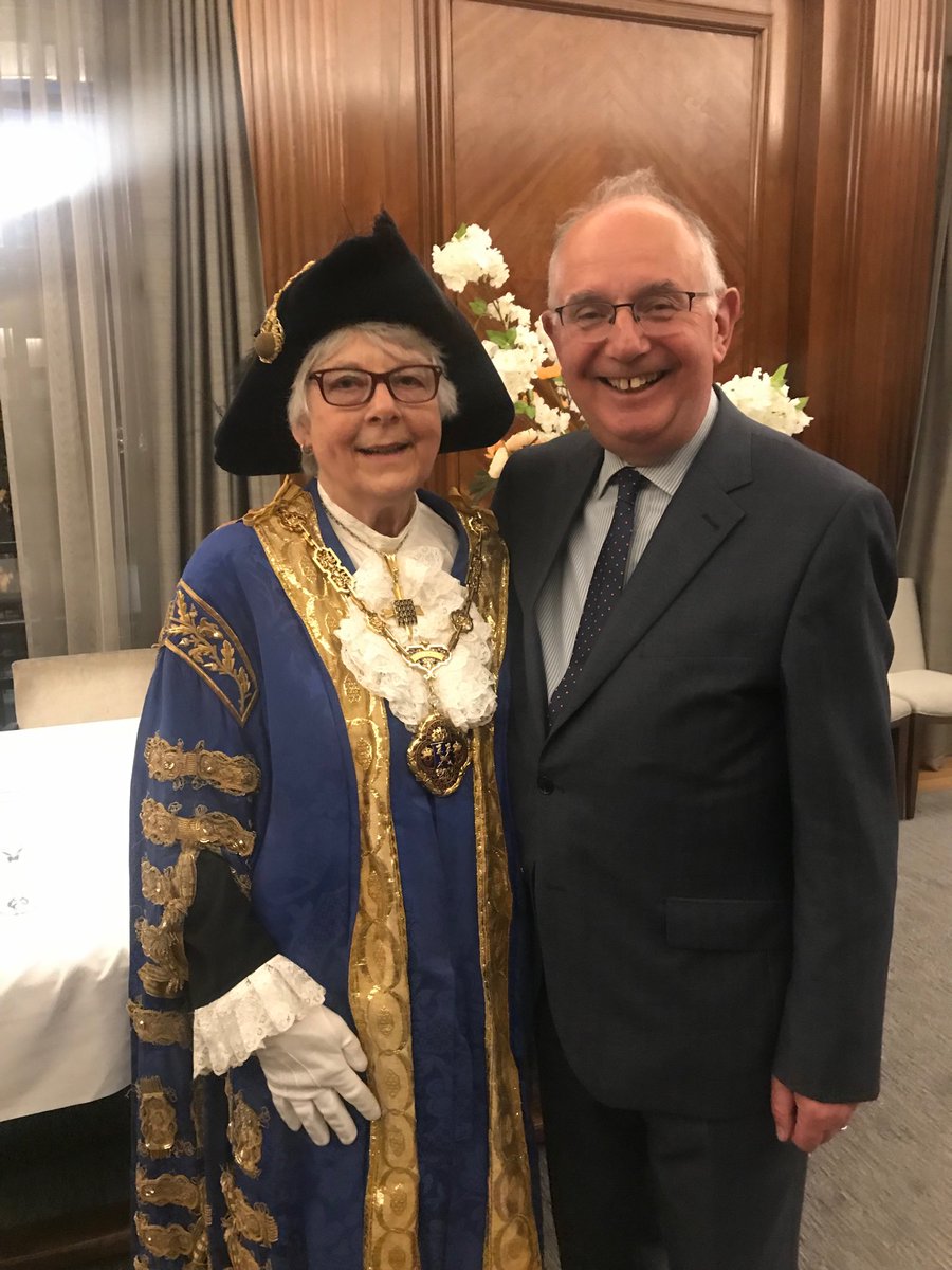 With Councillor Ruth Bush, the first Labour Lord Mayor of Westminster - an historic moment for Westminster - waited a very long time for this!!