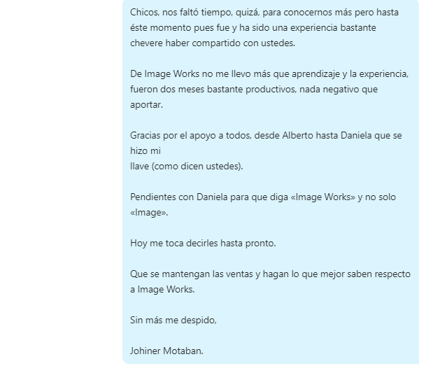 Leteera_6's tweet image. C'est Johy!🕶️

Adiós Image Works...

#ImageWorks #DoneAboutThis #MyMay2019